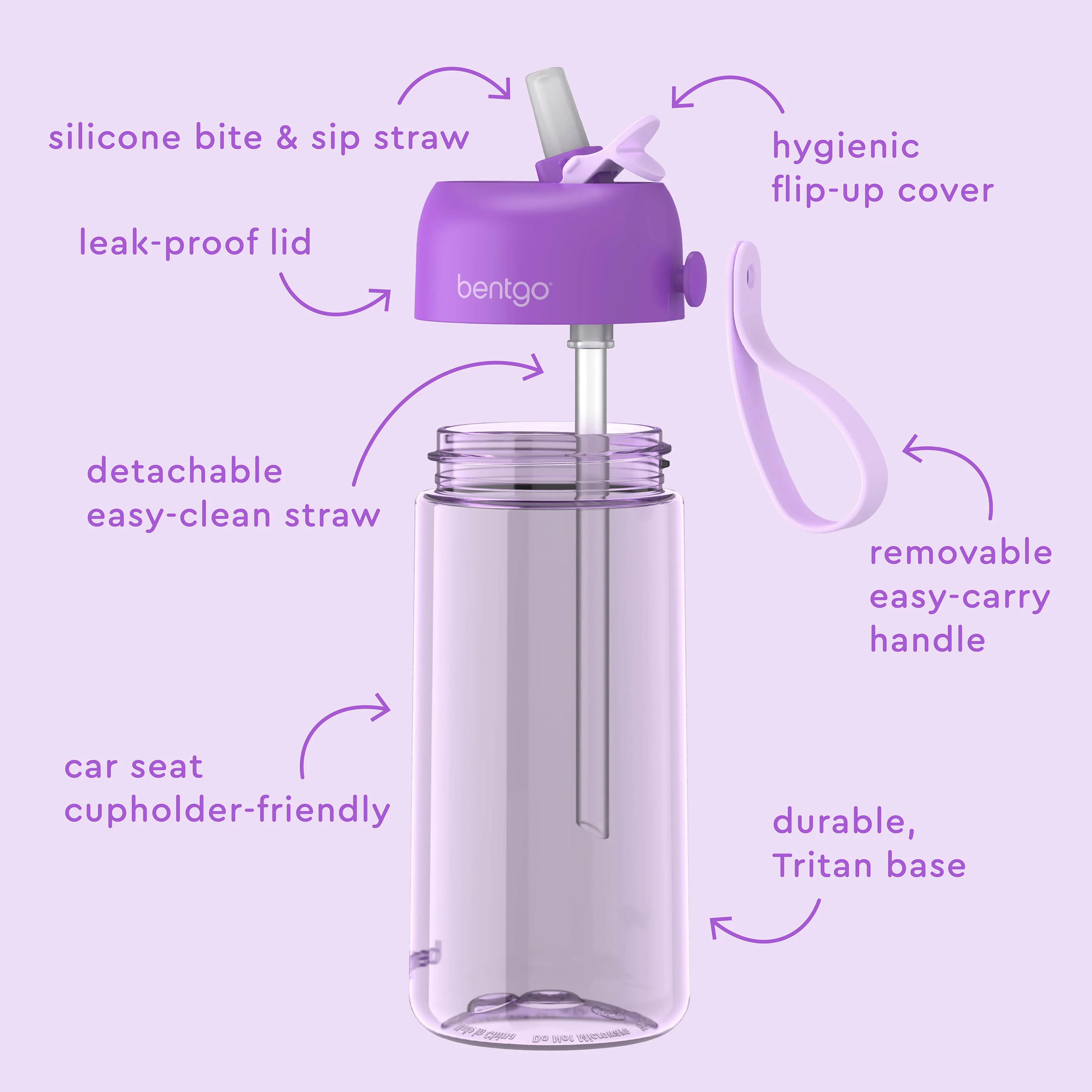 Bentgo Kids Water Bottle - Image 62