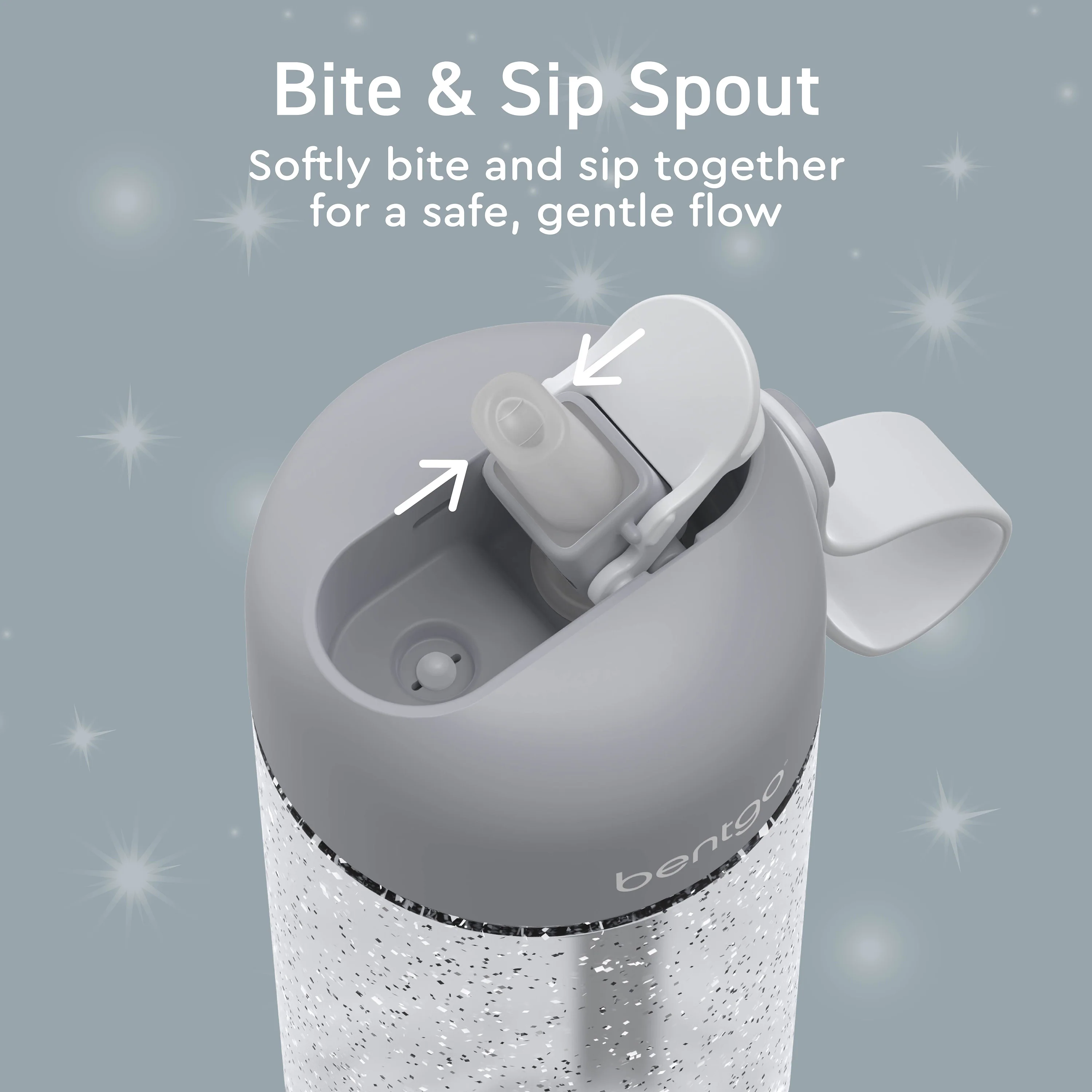 Bentgo Kids Water Bottle (Glitter) - Image 12