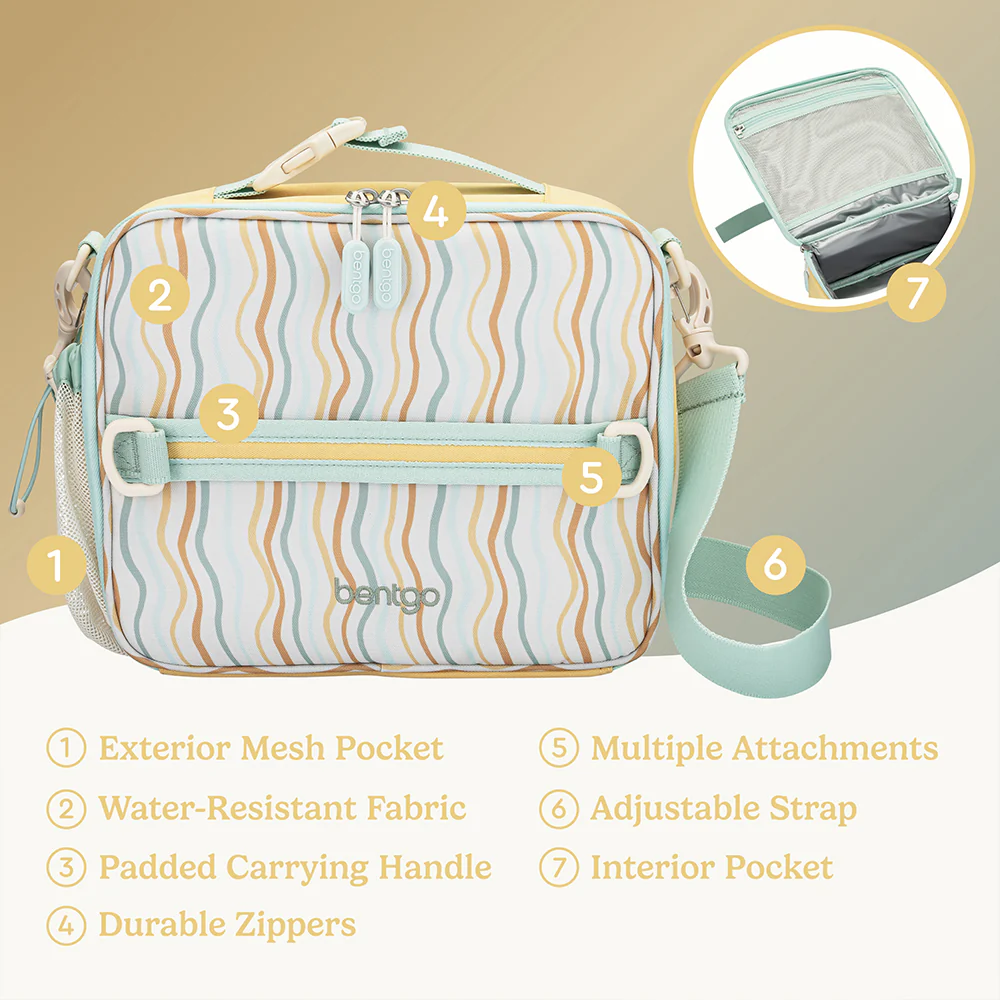 Bentgo Kids Whimsy & Wonder Prints Lunch Bag - Image 28