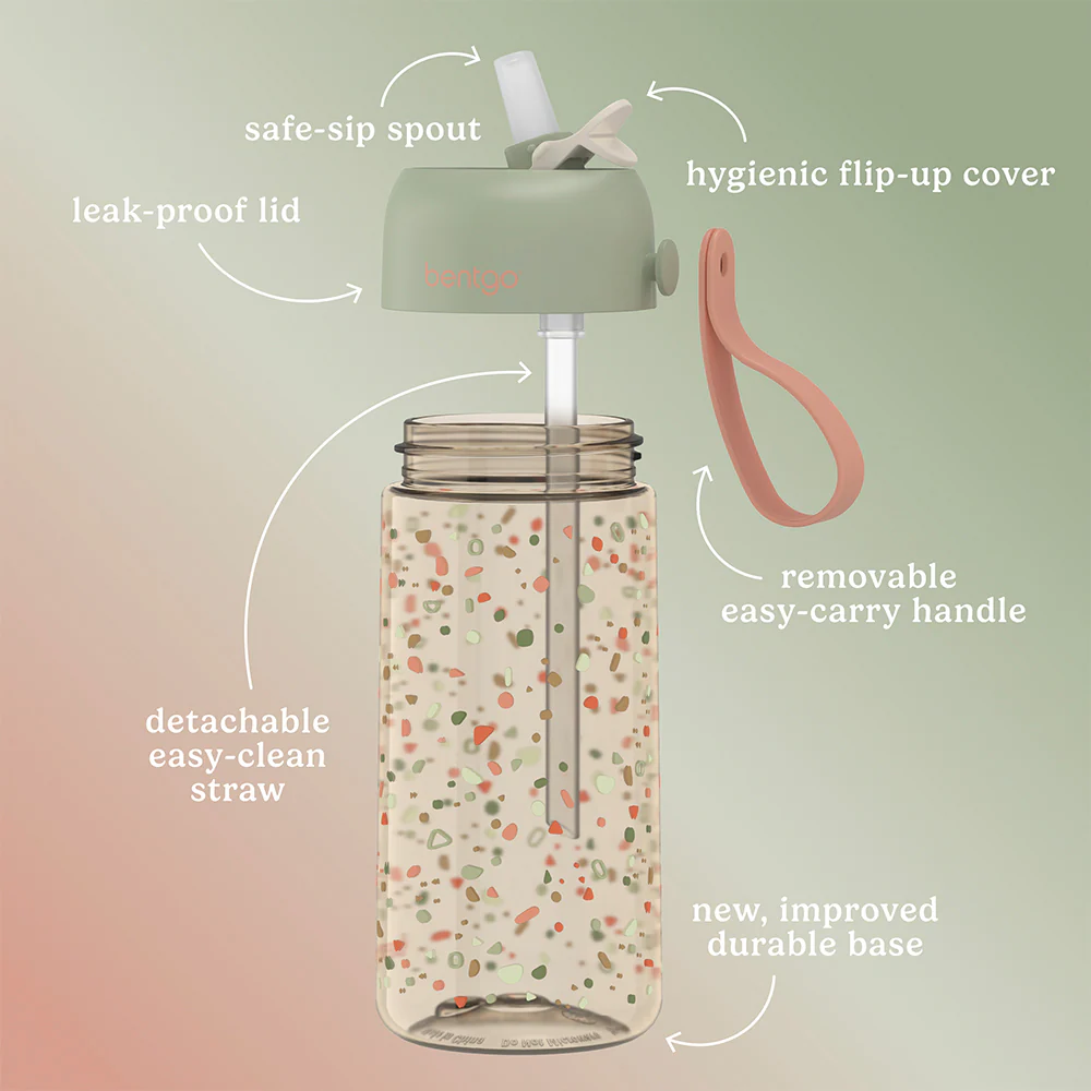 Bentgo Kids Whimsy & Wonder Prints Water Bottle - Image 19