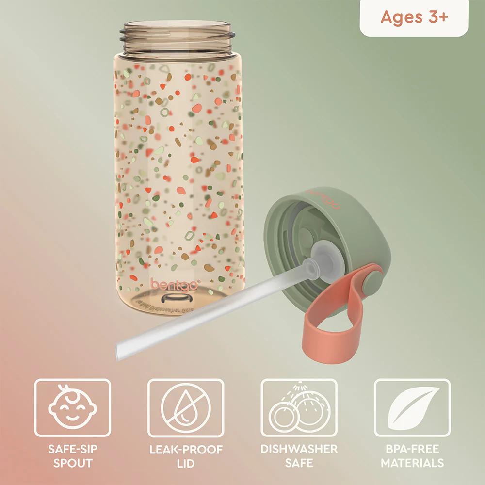 Bentgo Kids Whimsy & Wonder Prints Water Bottle - Image 21