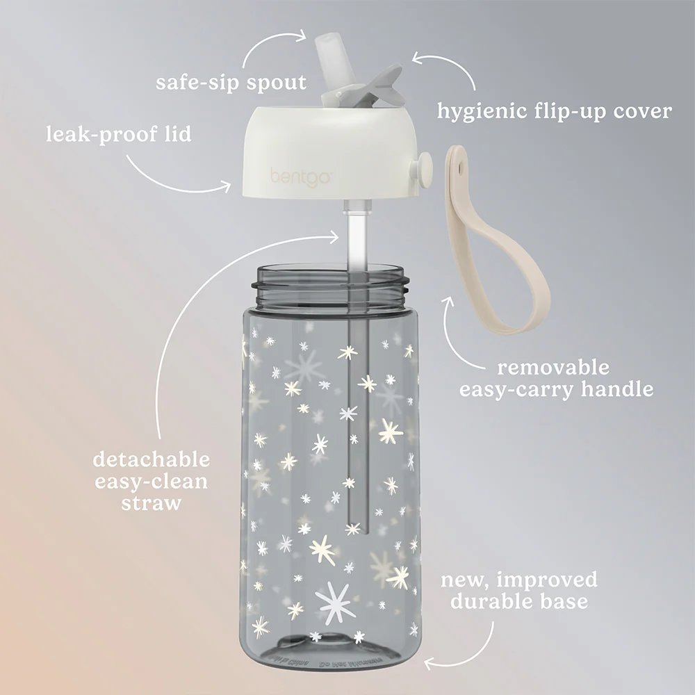 Bentgo Kids Whimsy & Wonder Prints Water Bottle - Image 27