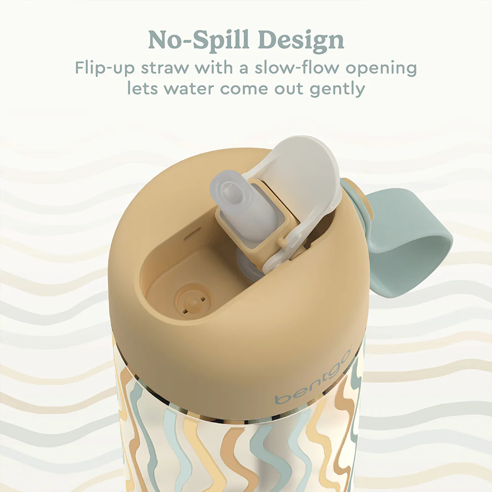 Bentgo Kids Whimsy & Wonder Prints Water Bottle - Image 36