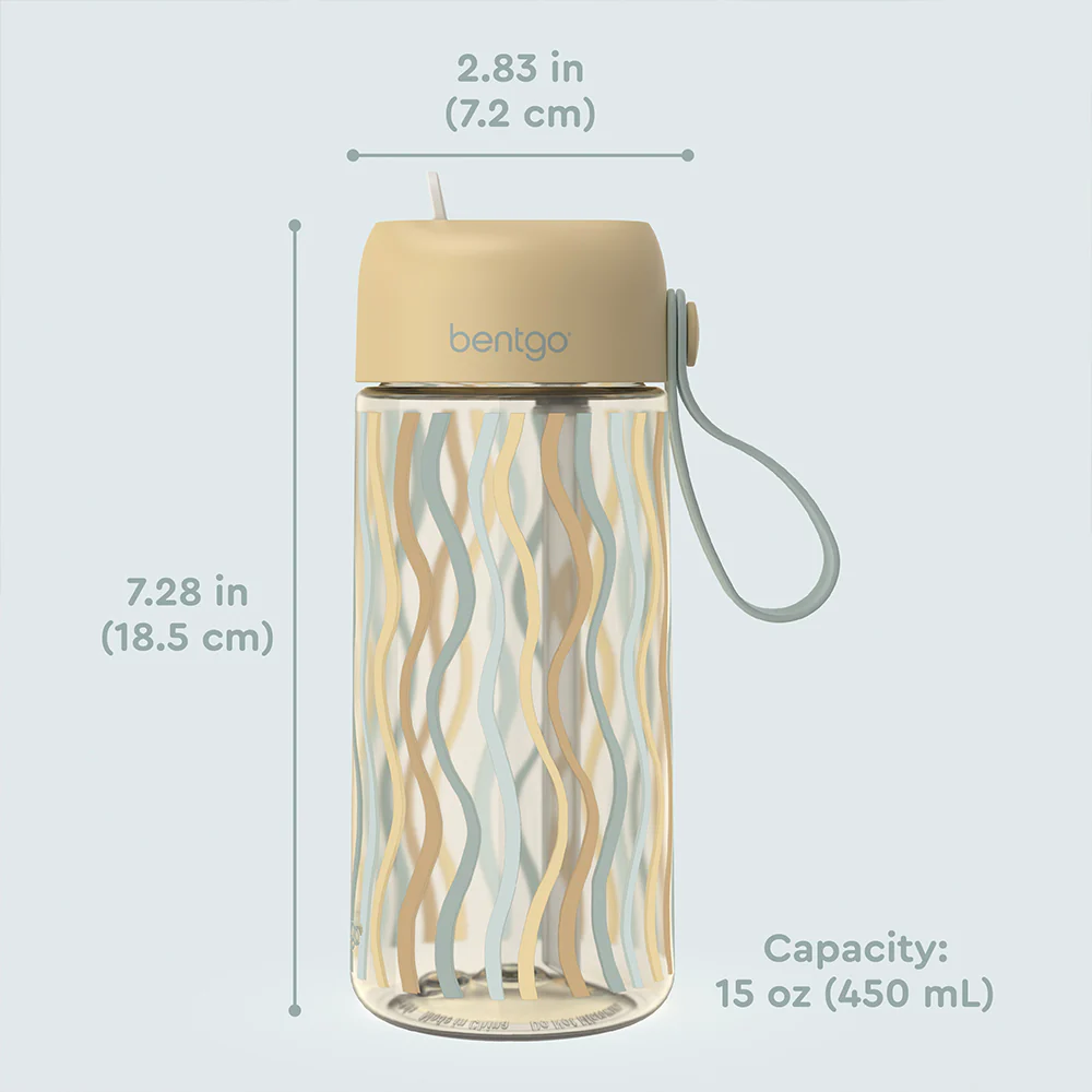 Bentgo Kids Whimsy & Wonder Prints Water Bottle - Image 39