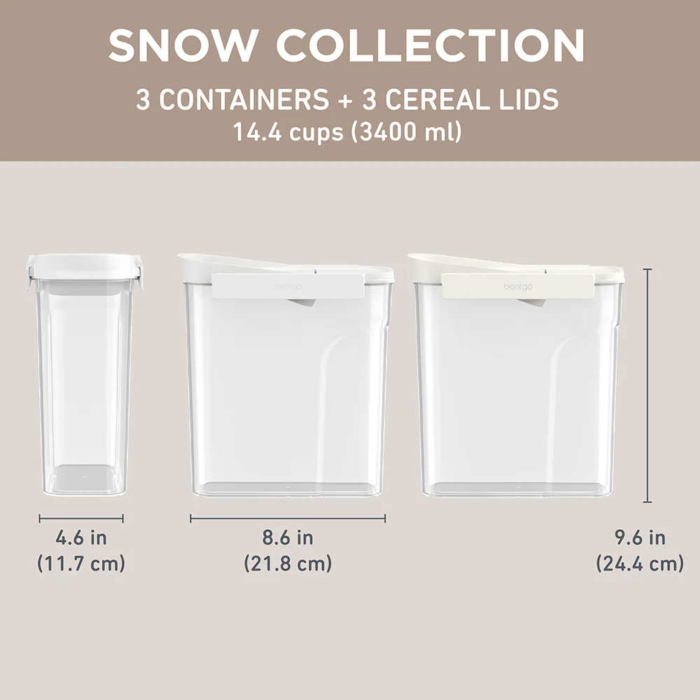 Bentgo Pantry Airtight Cereal Containers (6-pcs) - Image 6