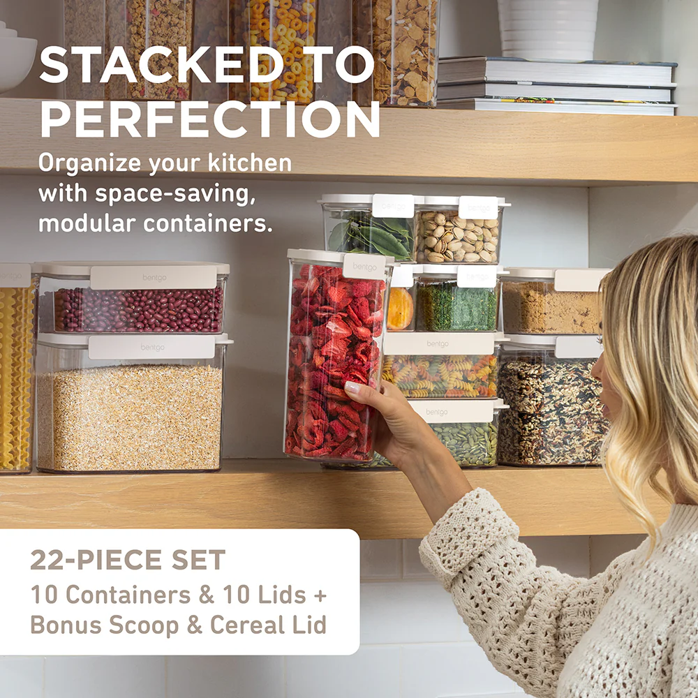 Bentgo Pantry Airtight Food Storage Containers (22-pcs) - Image 10