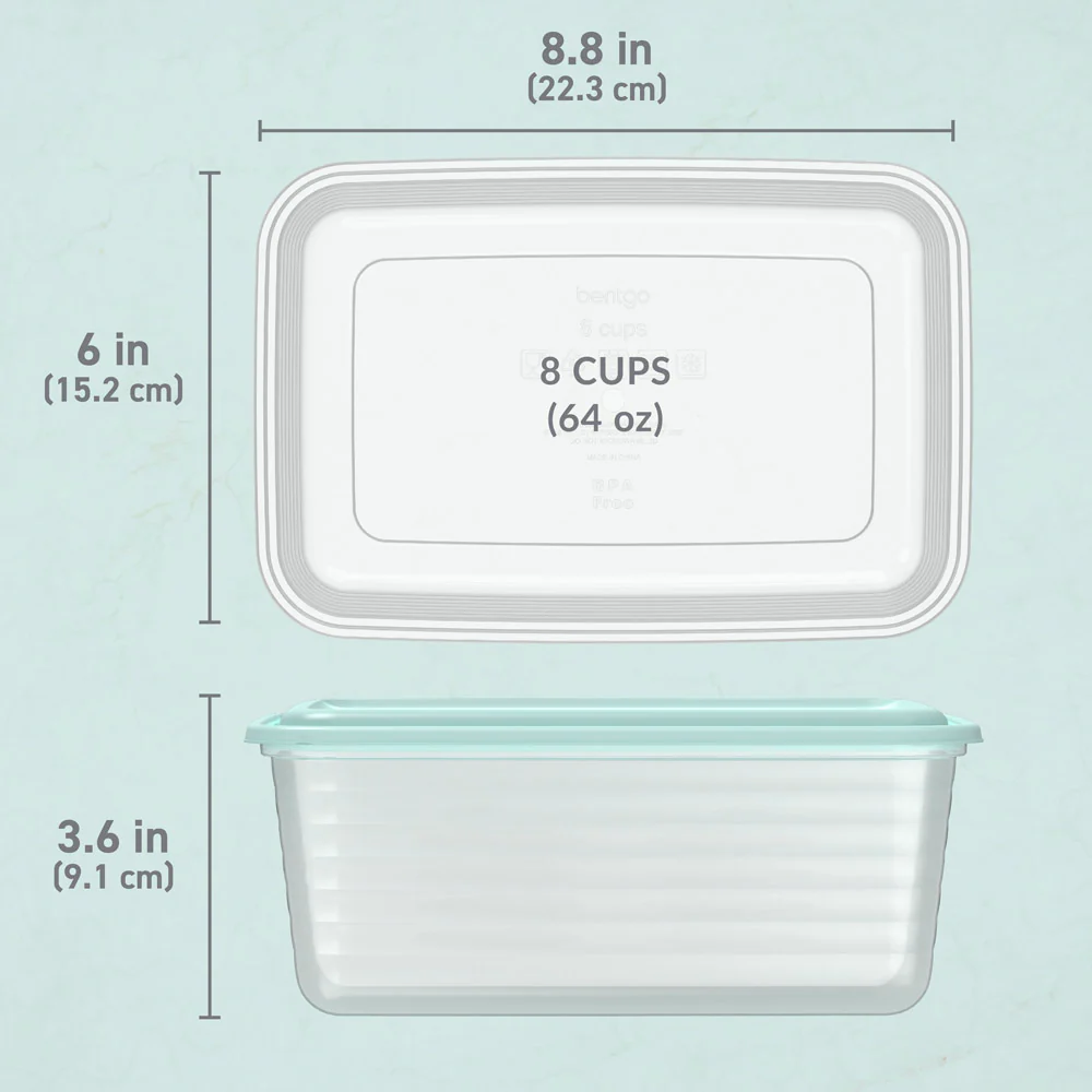 Bentgo Prep 8-Cup Deep-Dish Container (20-Piece Set) - Image 6