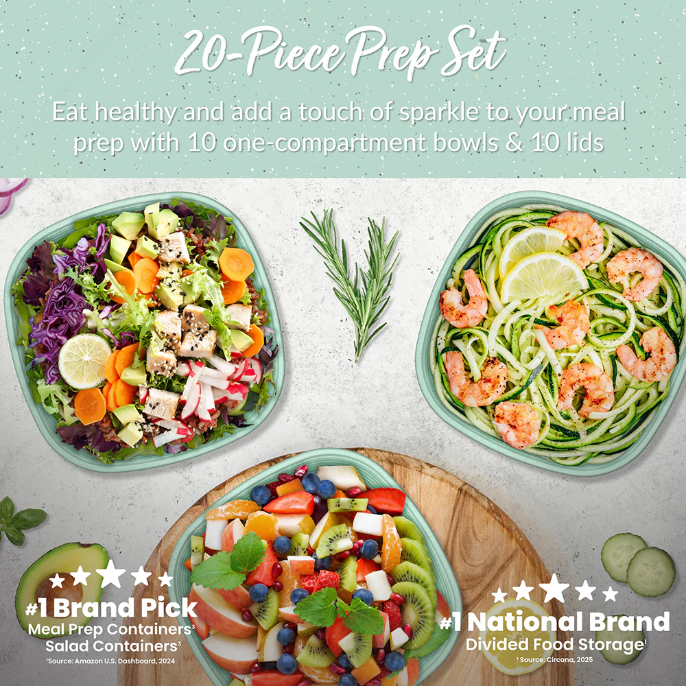 Bentgo Prep 1-Compartment Bowls (20-Piece) - Image 30