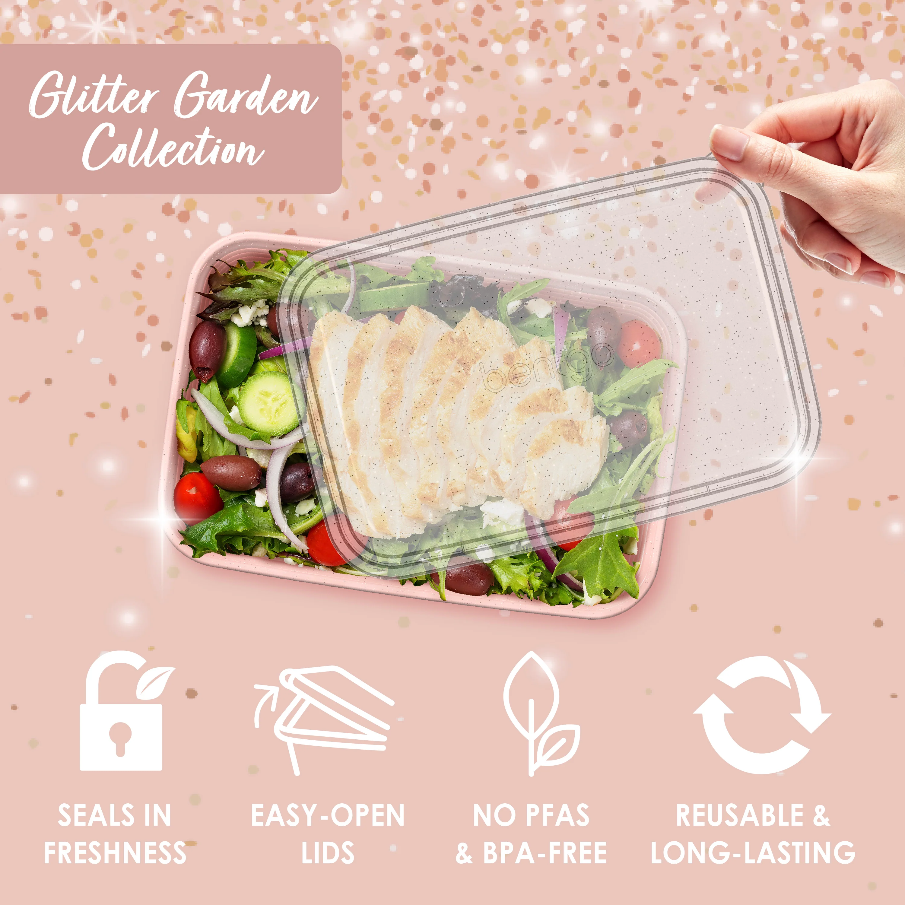Bentgo Prep 1-Compartment Meal Prep Containers (20-Piece) - Image 67