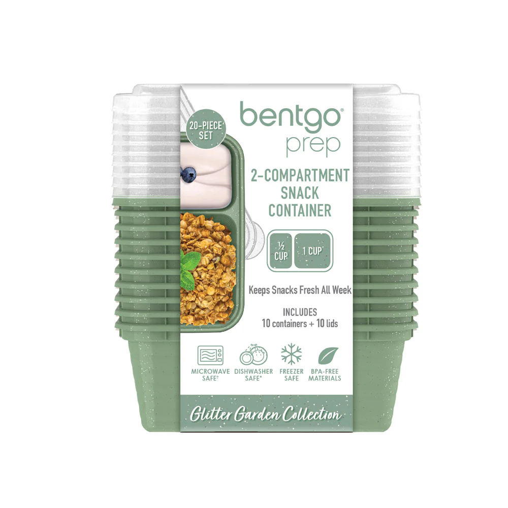 Bentgo Prep 2-Compartment Snack Containers (20-Piece) - Image 40