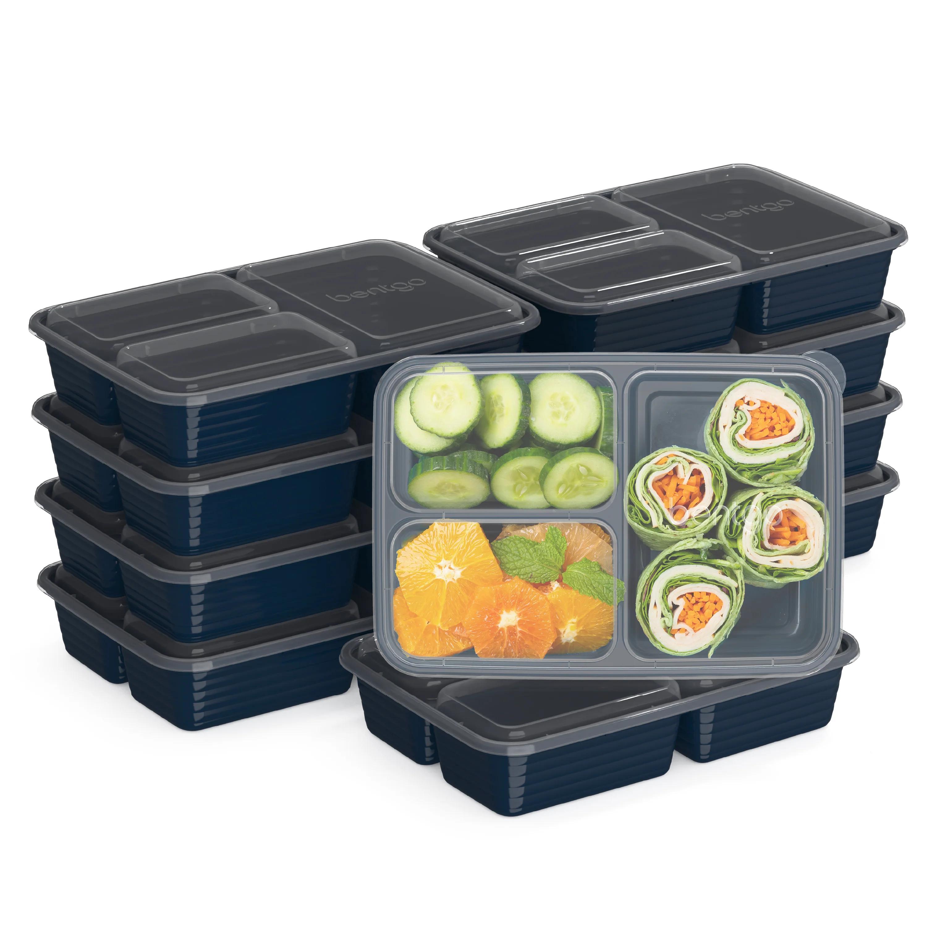 Bentgo Prep 3-Compartment Meal Prep Containers (20-Piece) - Image 9