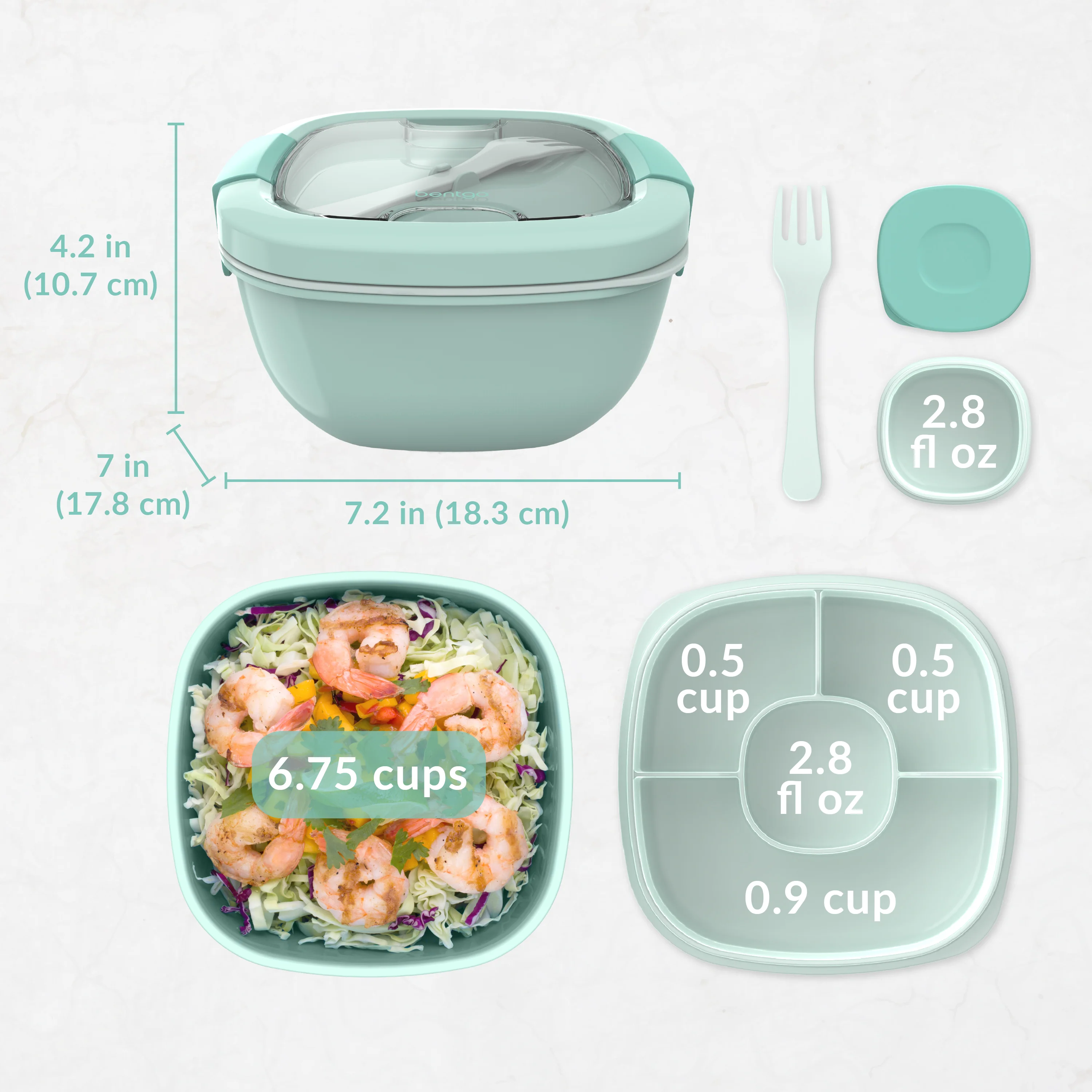 Bentgo All-in-One Salad Container - Image 64