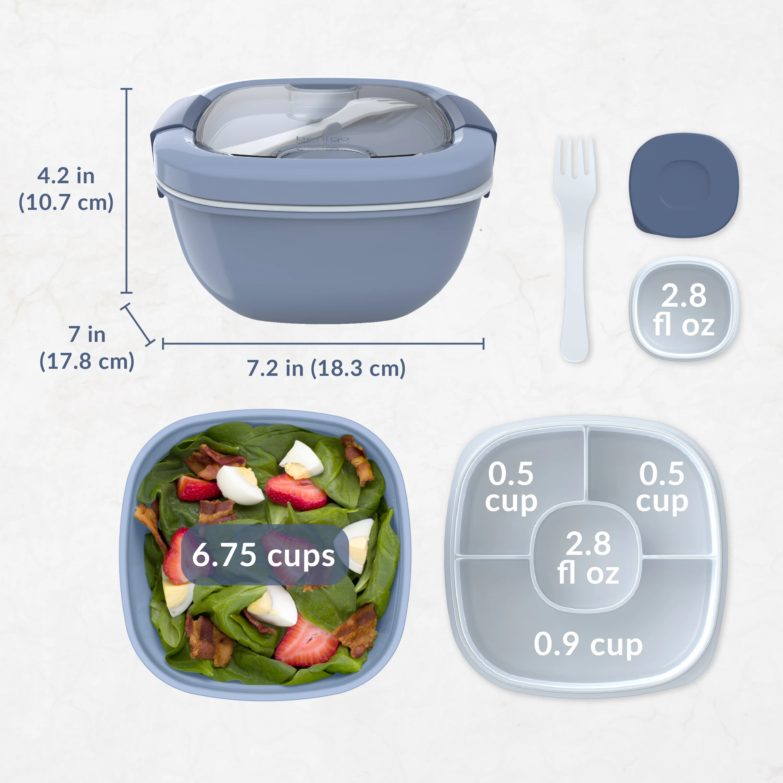 Bentgo Salad Container (2-Pack) - Image 56