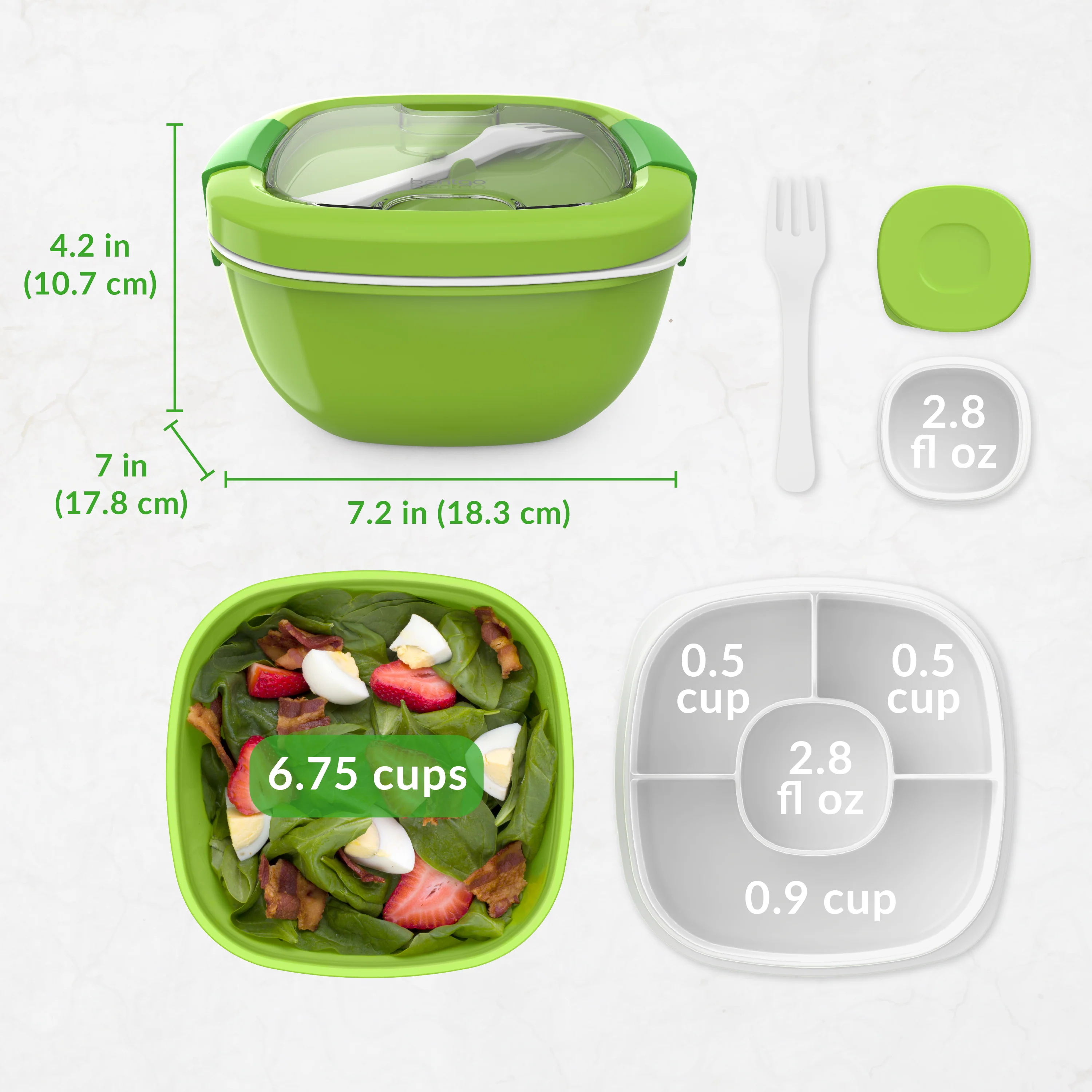 Bentgo Salad Container (2-Pack) - Image 8