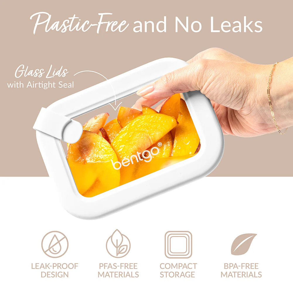Bentgo Signature Glass Food Storage Set (8-Piece) - Image 10