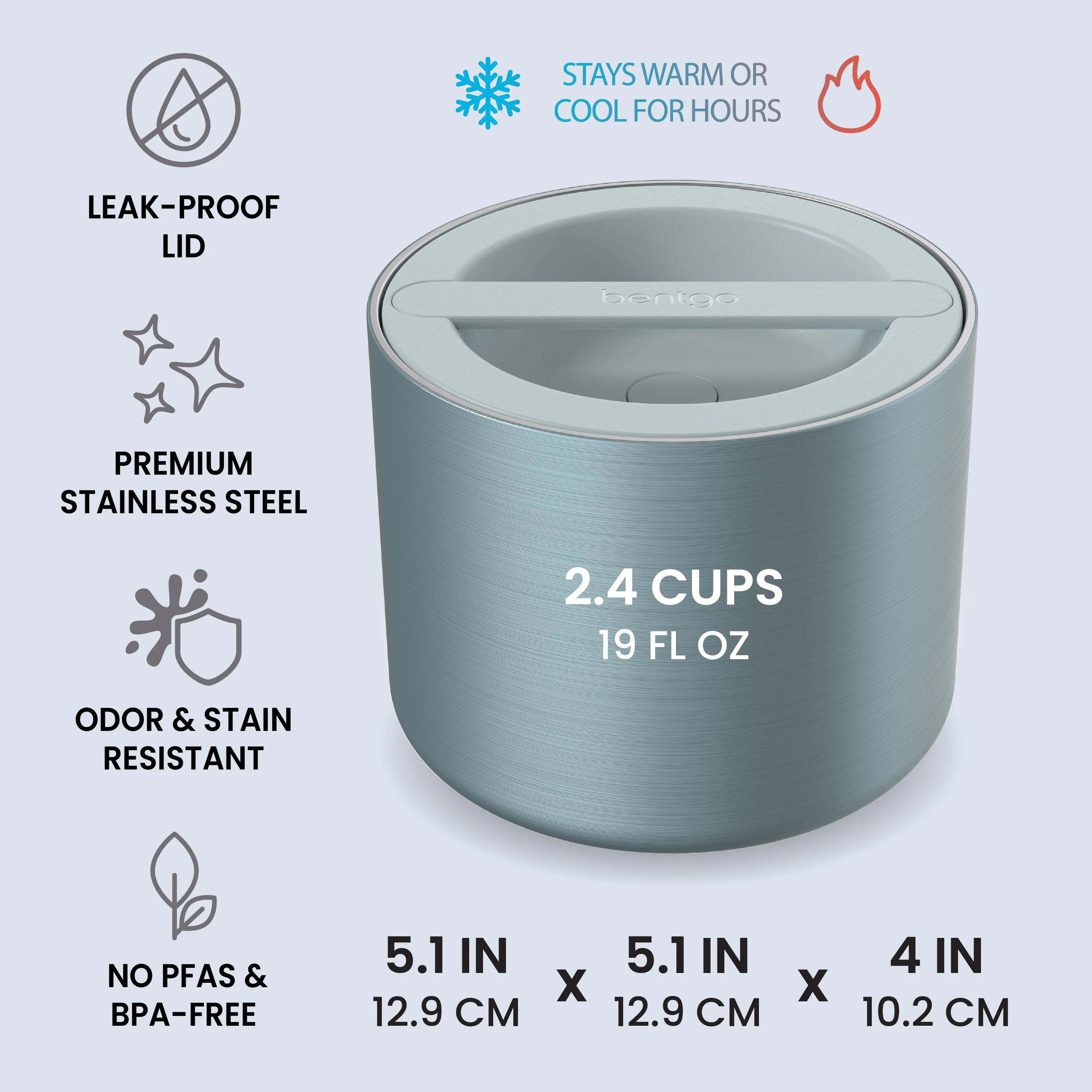Bentgo Stainless Steel Insulated Food Container - Image 3