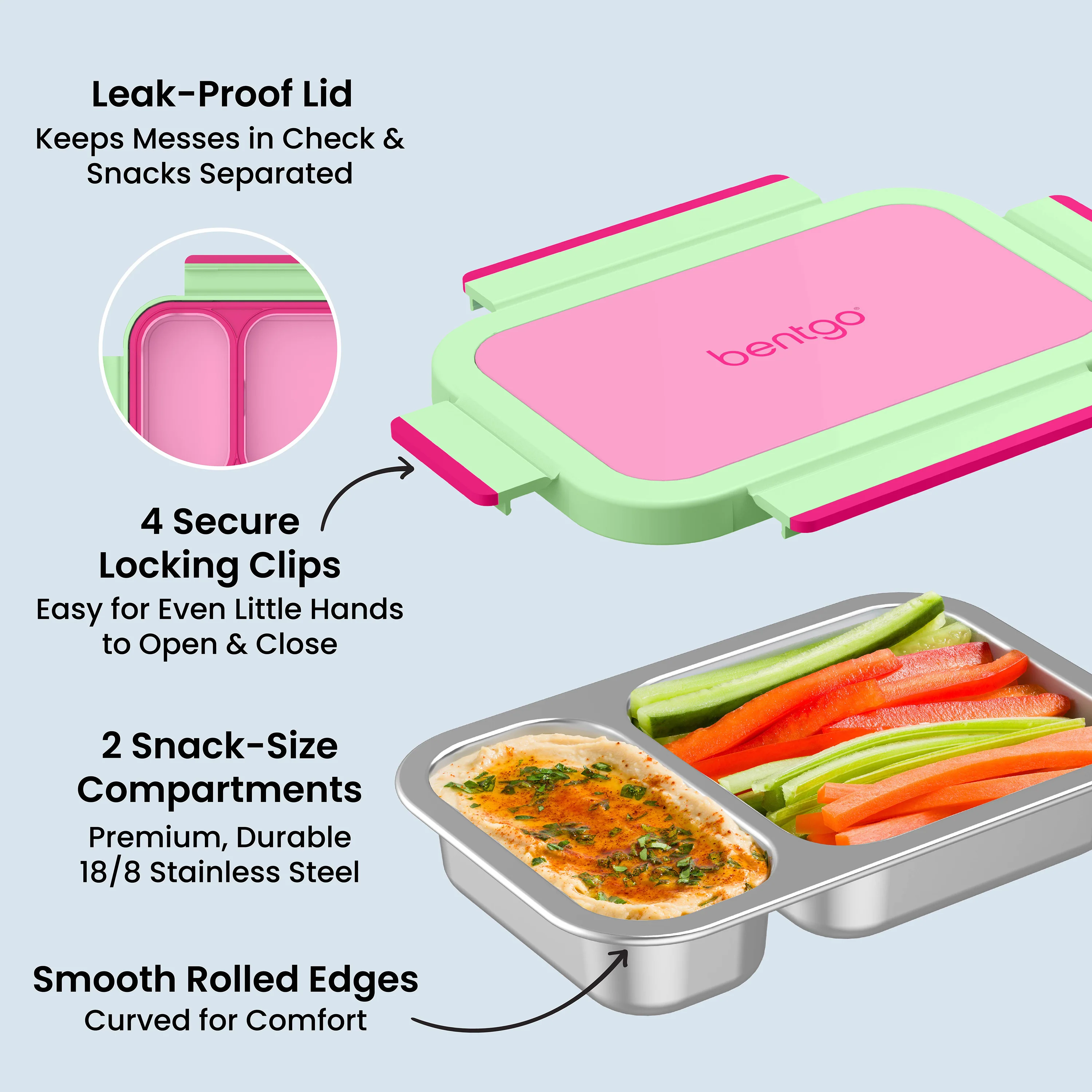 Bentgo Stainless Steel Snack Box - Image 13