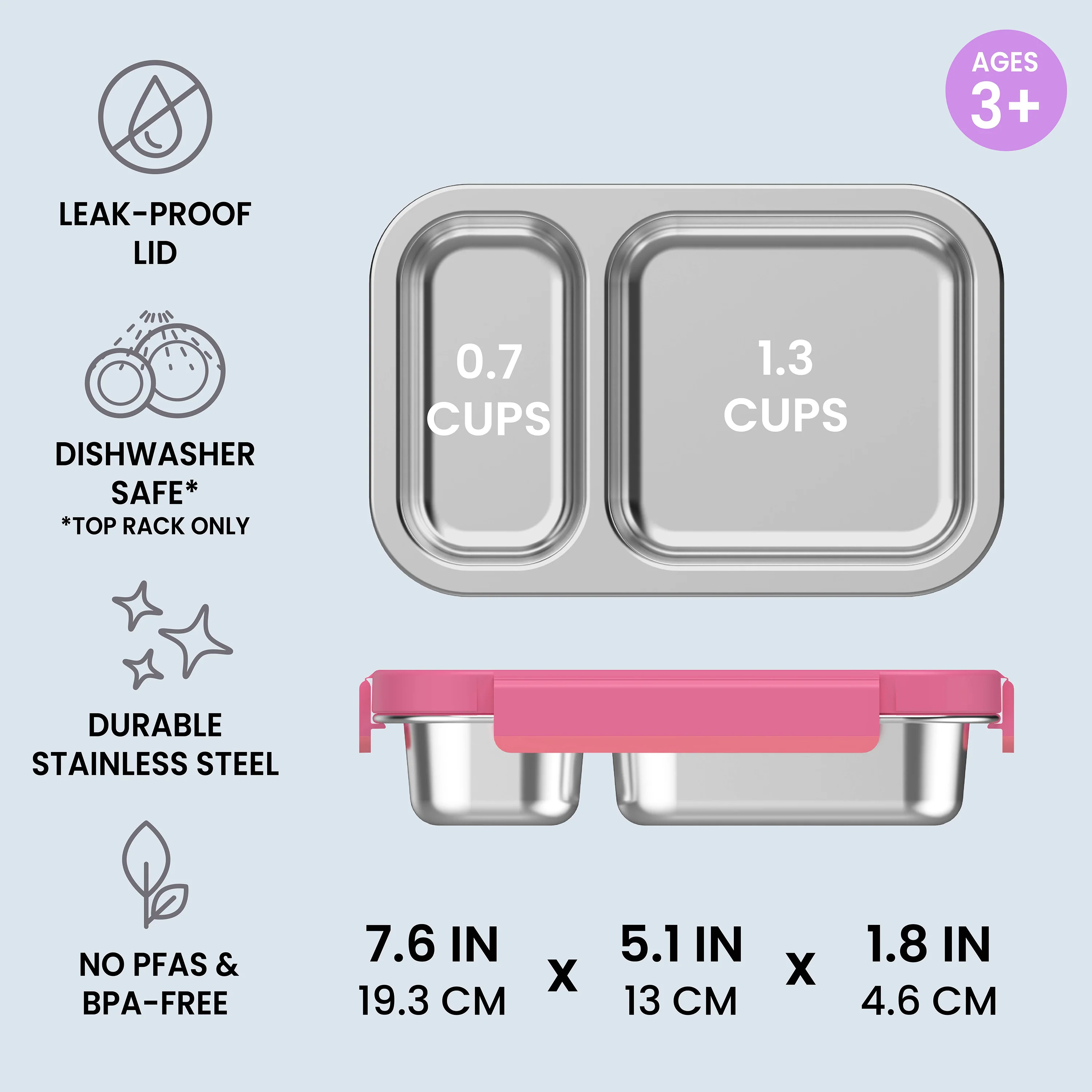 Bentgo Stainless Steel Snack Box - Image 3
